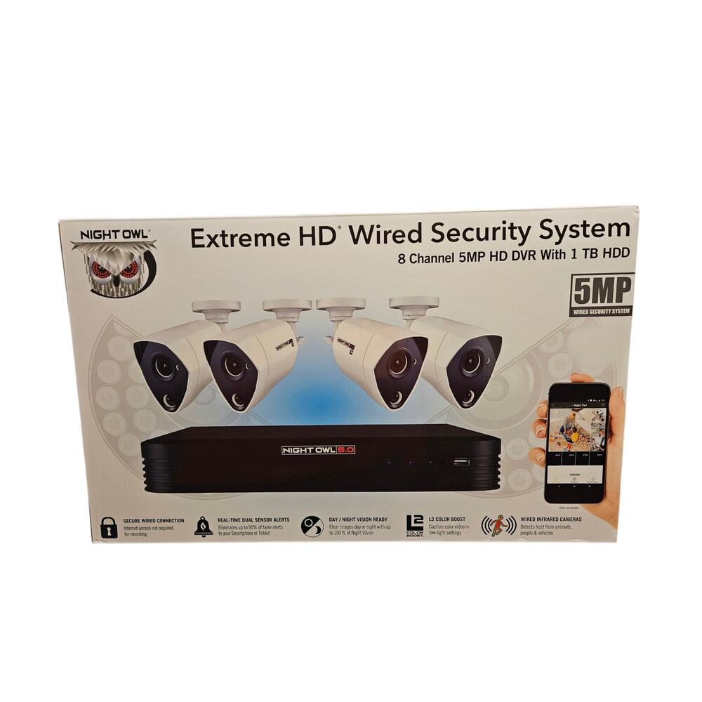 Night Owl Extreme HD Wired Security System
